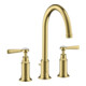 hansgrohe Axor Montreux Mitigeur lavabo 3 trous 180 175 mm, m H-I-P, tirette, brossé br-1