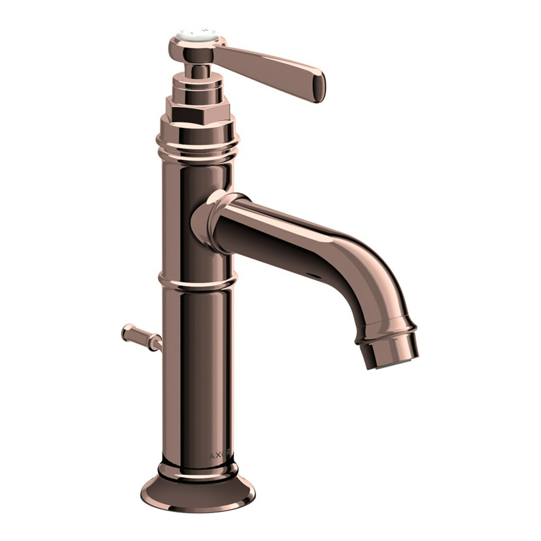 hansgrohe Axor Montreux Mitigeur lavabo monocommande 100 A 142 mm, avec vidage, poli or rose