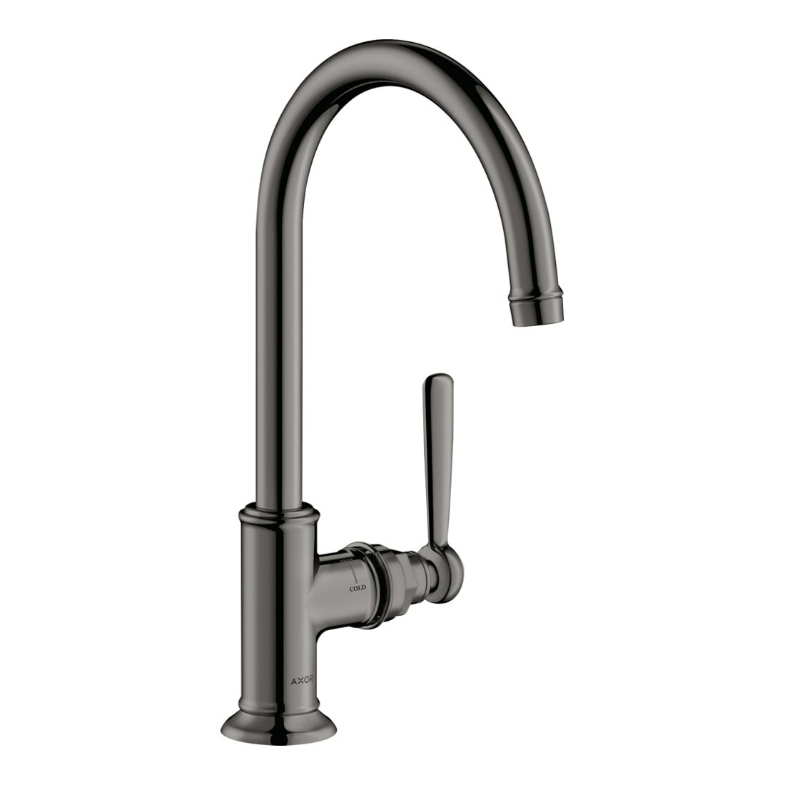 hansgrohe Axor Montreux Mitigeur lavabo monocommande 210 A 175mm, sans garniture, bleu poli