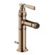hansgrohe Axor Montreux Mitigeur monocommande bidet A 110mm, m HG, tirette, poli or rouge-1