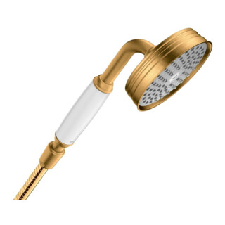 hansgrohe Axor Montreux pomme de douche 100 mm, 1 jet, optique or brossé