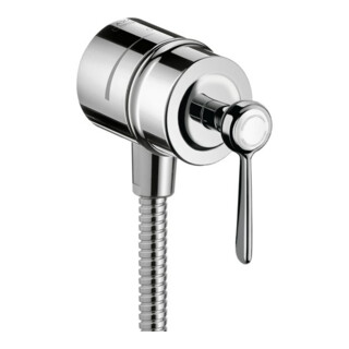 hansgrohe Axor Montreux Robinet d'arrêt avec clapet anti-retour, levier, nickel brossé