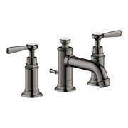 hansgrohe Axor Montreux Robinet lavabo 3 trous 143 mm, avec tirette, bleu poli