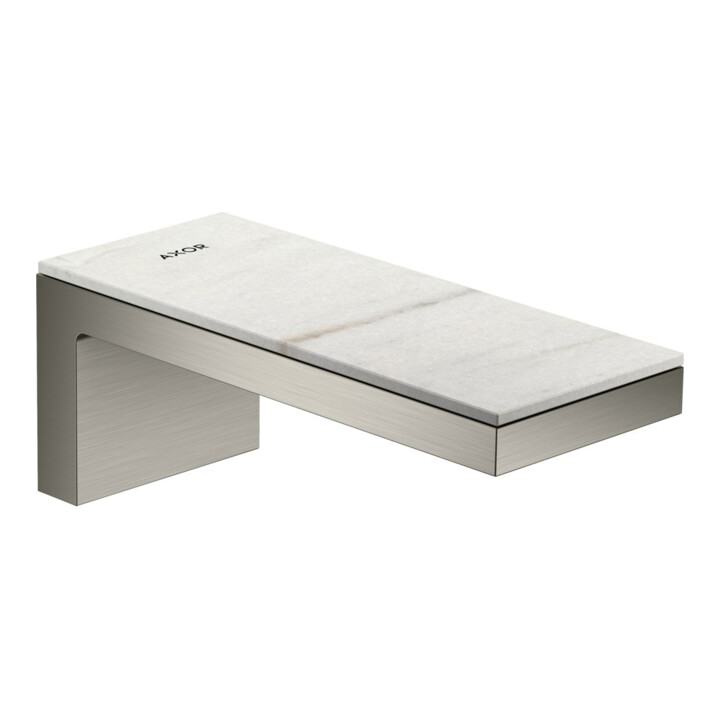 hansgrohe Axor MyEdition A Bec de baignoire 176 mm, acier inoxydable optique, sans plaque