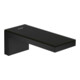 hansgrohe Axor MyEdition A Bec de baignoire 176 mm, blanc mat, noir mat/verre noir brillant-1