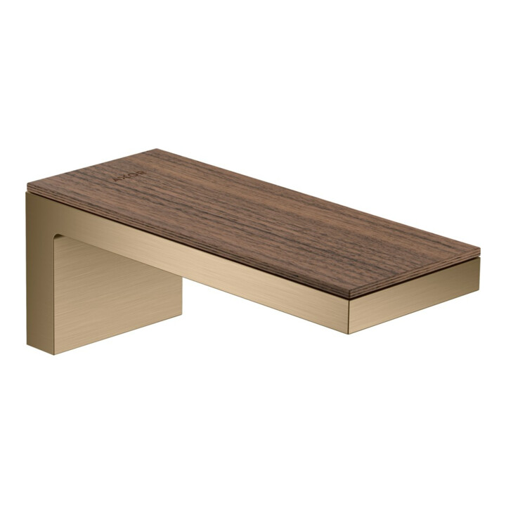 hansgrohe Axor MyEdition A Bec de baignoire 176 mm, mural, sans plaque, bronze brossé