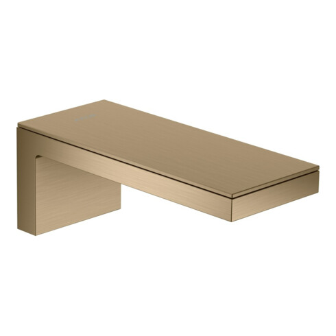 hansgrohe Axor MyEdition A Bec de baignoire 176 mm, mural, sans plaque, bronze brossé