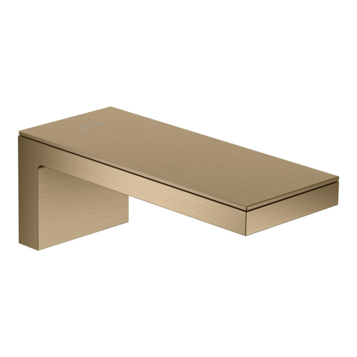hansgrohe Axor MyEdition A Bec de baignoire 176 mm, mural, sans plaque, bronze brossé