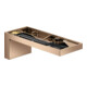 Hansgrohe Axor MyEdition A Bec de baignoire 176 mm, mural, sans plaque, chrome poli or-1