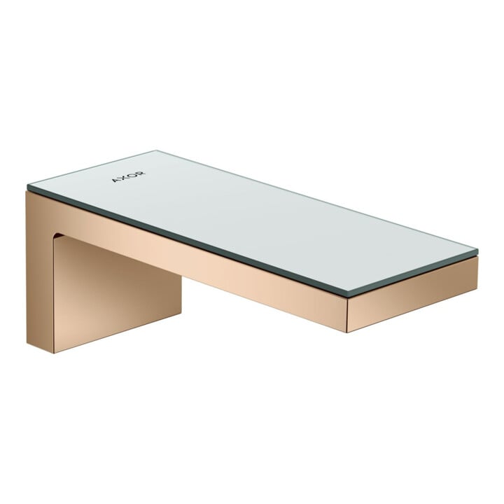 Hansgrohe Axor MyEdition A Bec de baignoire 176 mm, mural, sans plaque, chrome poli or