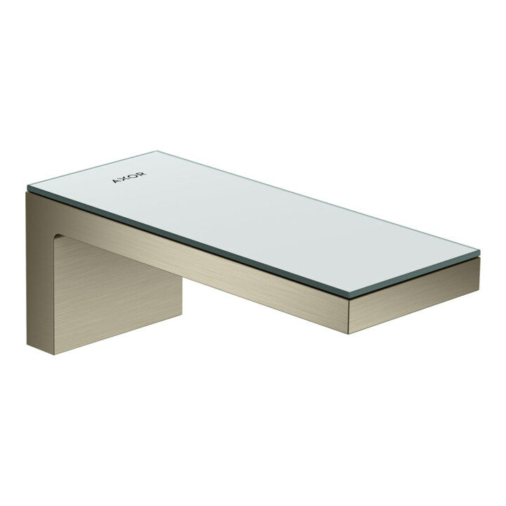 Hansgrohe Axor MyEdition A Bec de baignoire 176 mm, mural, sans plaque, nickel brossé
