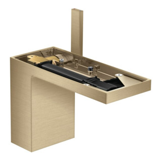hansgrohe Axor MyEdition A Mitigeur lavabo 110 150 mm, bec pivotant, sans plaque, bronze brossé