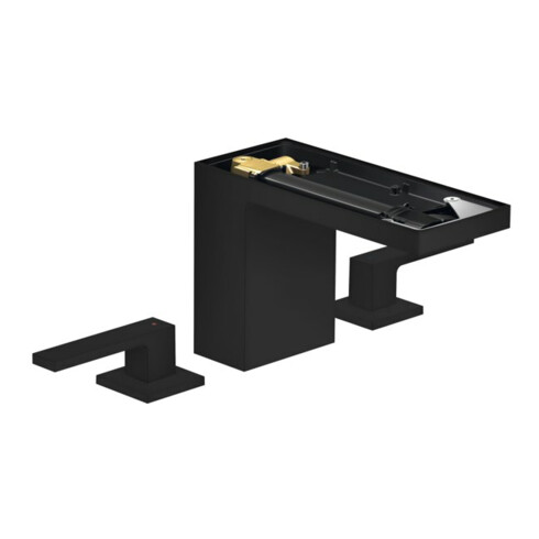 hansgrohe Axor MyEdition A Mitigeur lavabo 3 trous 150 mm, avec vidage, mat noir