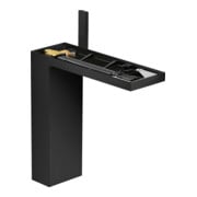hansgrohe Axor MyEdition A Mitigeur lavabo mono 230 mm, avec bonde push-open, sans plaque, mat noir