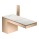 hansgrohe Axor MyEdition A Mitigeur lavabo mono-commande 151 mm, avec vidage, sans plaque, poli or rouge-4