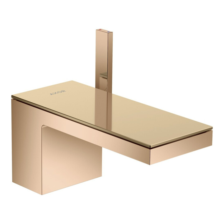 hansgrohe Axor MyEdition A Mitigeur lavabo mono-commande 151 mm, avec vidage, sans plaque, poli or rouge