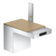 hansgrohe Axor MyEdition A Mitigeur monocommande pour bidet 121 mm, avec vidage poussoir, sans plaque, chrome-5