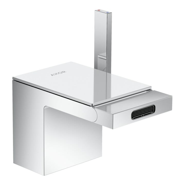 hansgrohe Axor MyEdition A Mitigeur monocommande pour bidet 121 mm, avec vidage poussoir, sans plaque, chrome