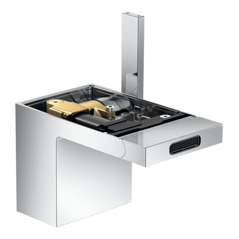 hansgrohe Axor MyEdition A Mitigeur monocommande pour bidet 121 mm, avec vidage poussoir, sans plaque, chrome