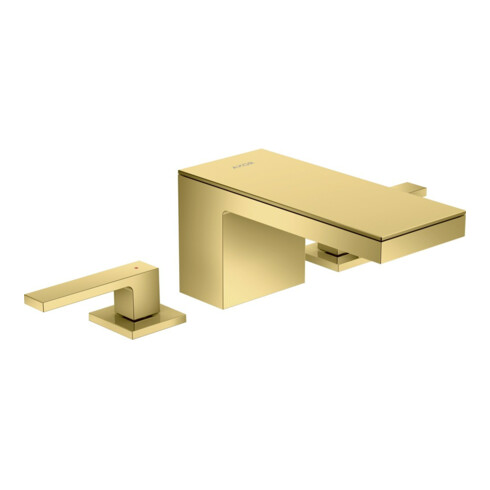 hansgrohe Axor MyEdition A Robinet lavabo 3 trous 151 mm, avec poussoir, sans plaque, or optique