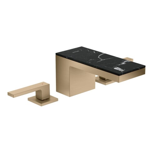 hansgrohe Axor MyEdition A Robinet lavabo 3 trous 151 mm, sans vidage, sans plaque, bronze brossé