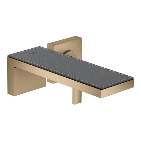 hansgrohe Axor MyEdition Ensemble prêt à poser Mitigeur lavabo encastré, H 221mm, sans plaque, bronze brossé