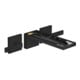 hansgrohe Axor MyEdition kit complet Mitigeur lavabo 3 trous, mural, sans plaque, mat noir-1