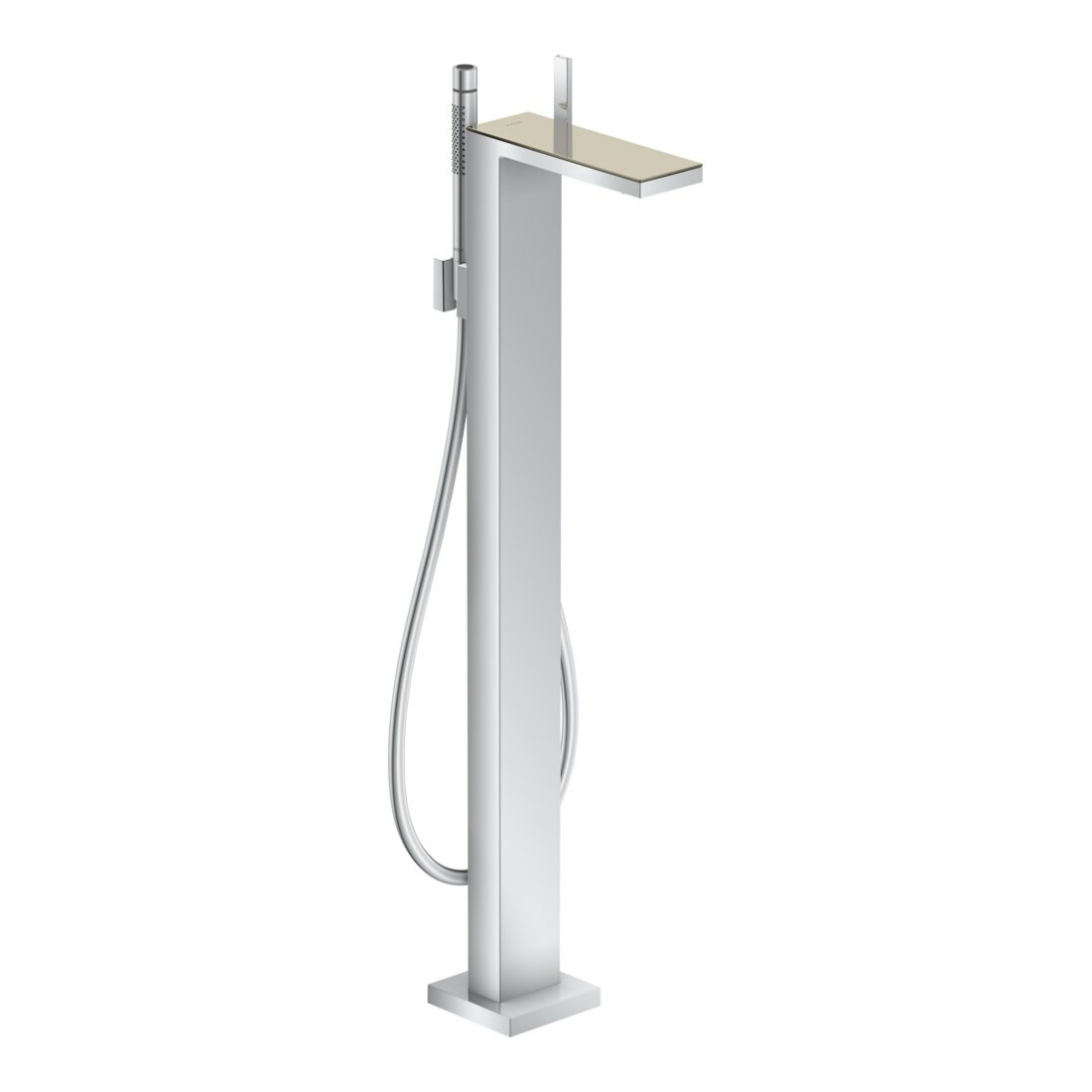 hansgrohe Axor MyEdition Mitigeur bain monocommande Sortie 196 mm, sur pied, sans plaque, chrome