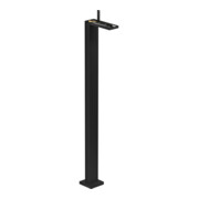 hansgrohe Axor MyEdition Mitigeur lavabo au sol, avec vidage poussoir, sans plaque, mat noir
