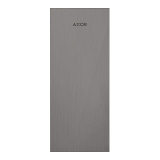 hansgrohe Axor MyEdition plaque 117x82 mm, chrome noir brossé, métal