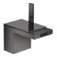 hansgrohe Axor MyEdition Plaque 117x82 mm, chrome noir poli, métal