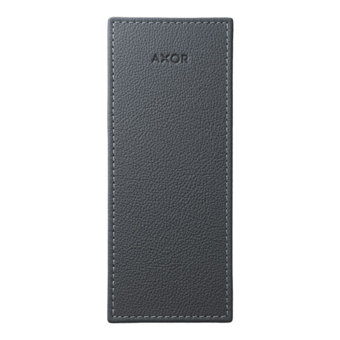 hansgrohe Axor MyEdition plaque 117x82mm, cuir gris