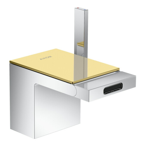 hansgrohe Axor MyEdition plaque 117x82mm, or poli, métal