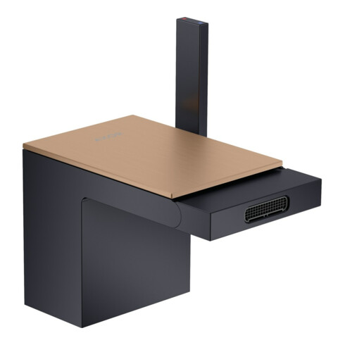 hansgrohe Axor MyEdition Plaque 117x82mm, or rouge brossé, métal