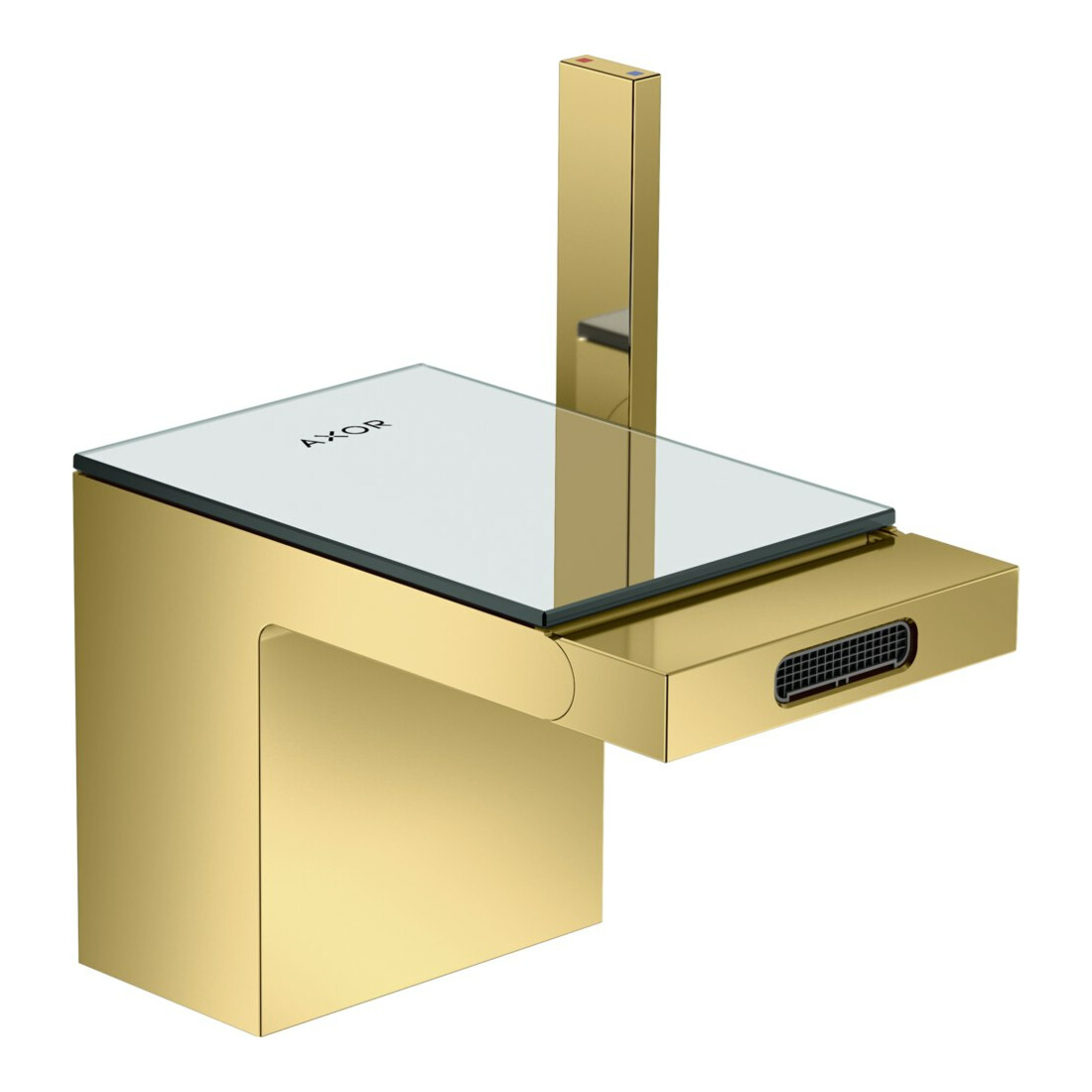 hansgrohe Axor MyEdition Plaque 117x82mm, Verre, Miroir