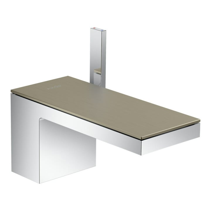 hansgrohe Axor MyEdition Plaque 200x82 mm, nickel brossé, métal