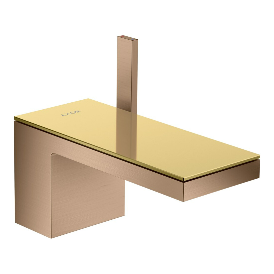 hansgrohe Axor MyEdition Plaque 200x82 mm, or poli, métal