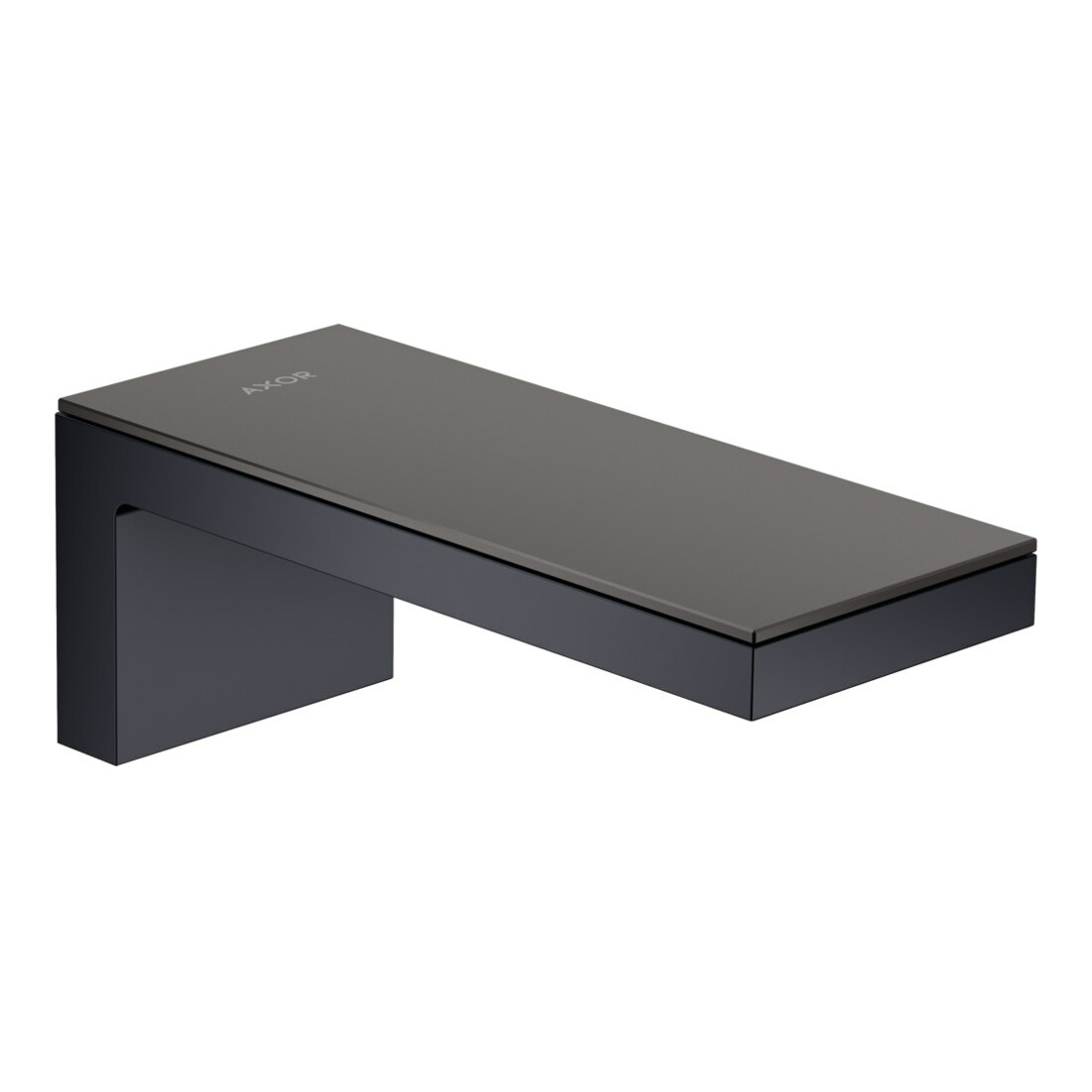hansgrohe Axor MyEdition Plaque 200x82mm, chrome noir poli, métal