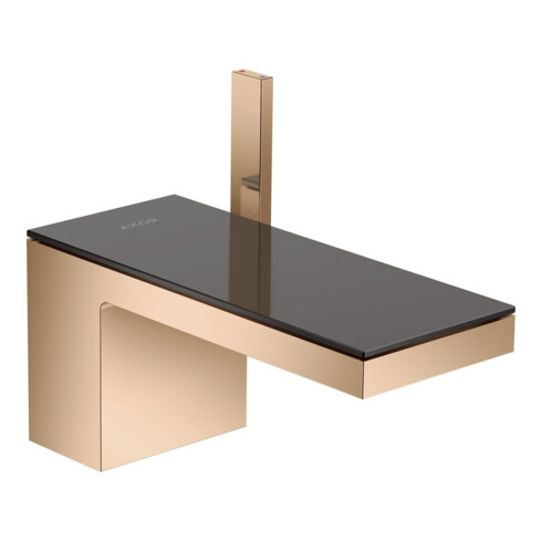 hansgrohe Axor MyEdition Plaque 200x82mm, chrome noir poli, métal