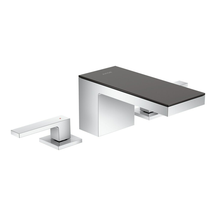 hansgrohe Axor MyEdition Plaque 200x82mm, chrome noir poli, métal