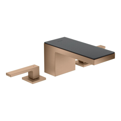 hansgrohe Axor MyEdition plaque 200x82mm, cuir gris