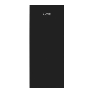 hansgrohe Axor MyEdition Plaque 200x82mm, métal, noir mat