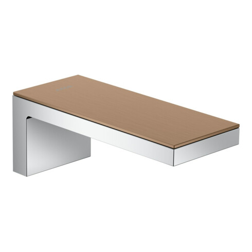 hansgrohe Axor MyEdition Plaque 200x82mm, métal or rouge brossé