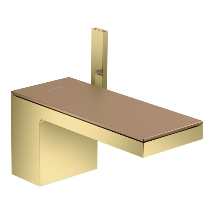 hansgrohe Axor MyEdition Plaque 200x82mm, métal or rouge brossé