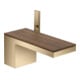hansgrohe Axor MyEdition plaque 200x82mm, noyer américain