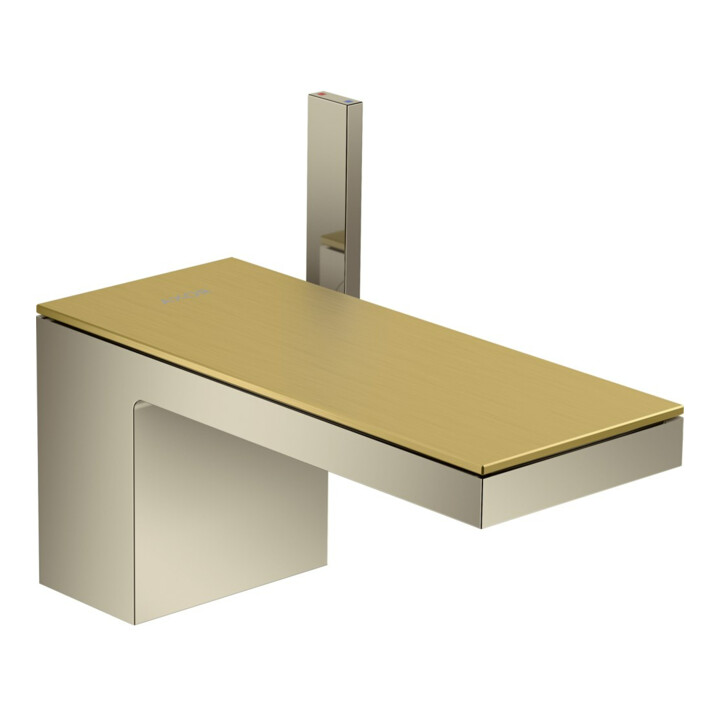 hansgrohe Axor MyEdition Plaque 200x82mm, or brossé, métal