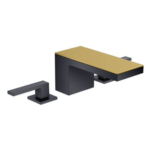 hansgrohe Axor MyEdition Plaque 200x82mm, or brossé, métal