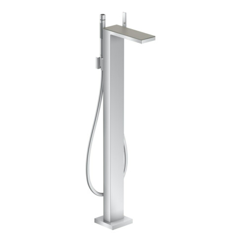 hansgrohe Axor MyEdition Plaque 245x82 mm, aspect acier inoxydable, métal