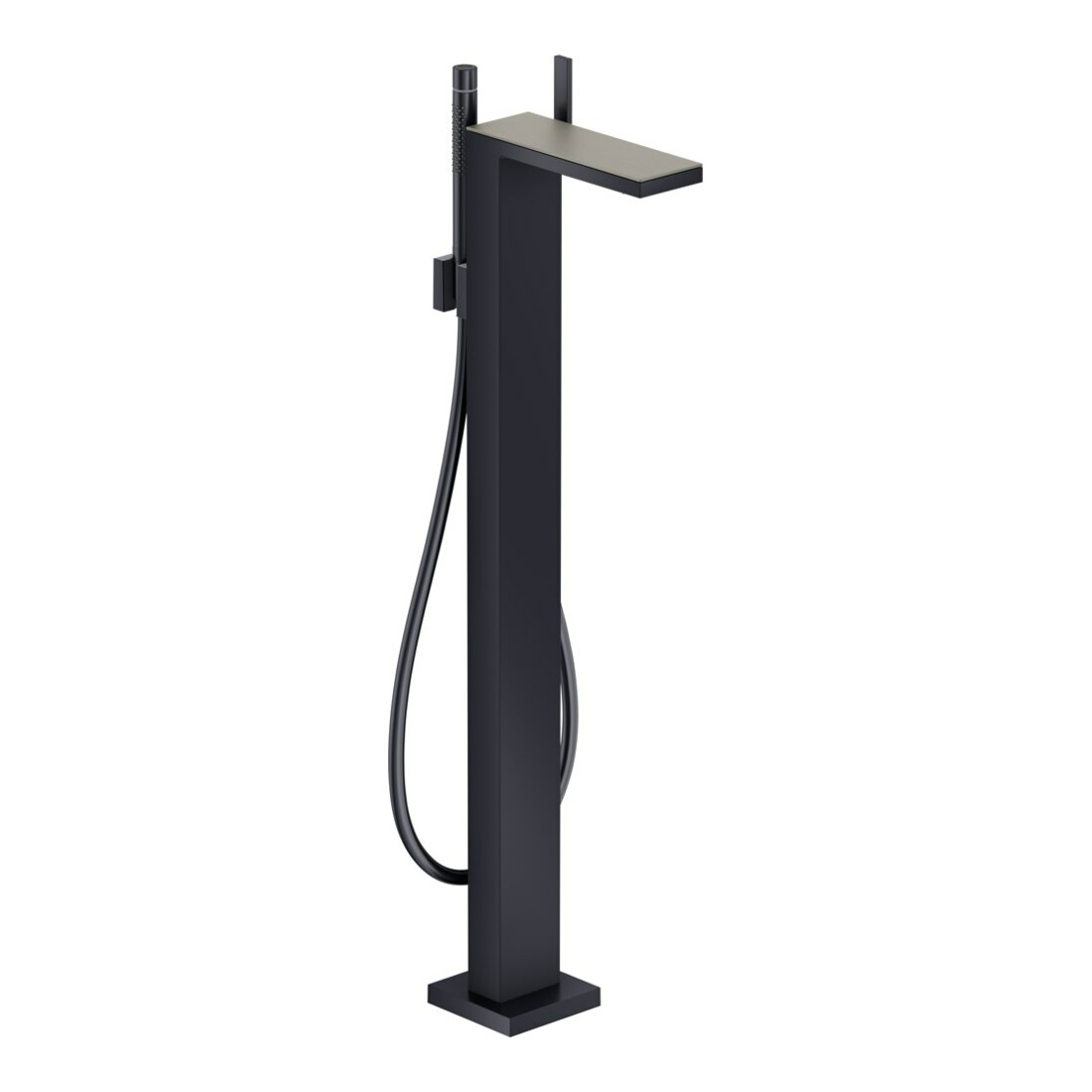 hansgrohe Axor MyEdition Plaque 245x82 mm, aspect acier inoxydable, métal