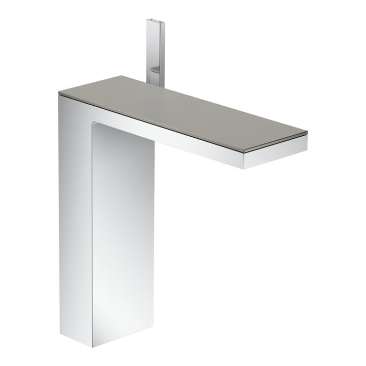 hansgrohe Axor MyEdition Plaque 245x82 mm, aspect acier inoxydable, métal